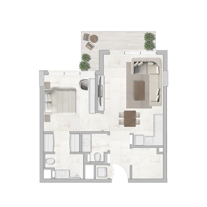 1 Bedroom