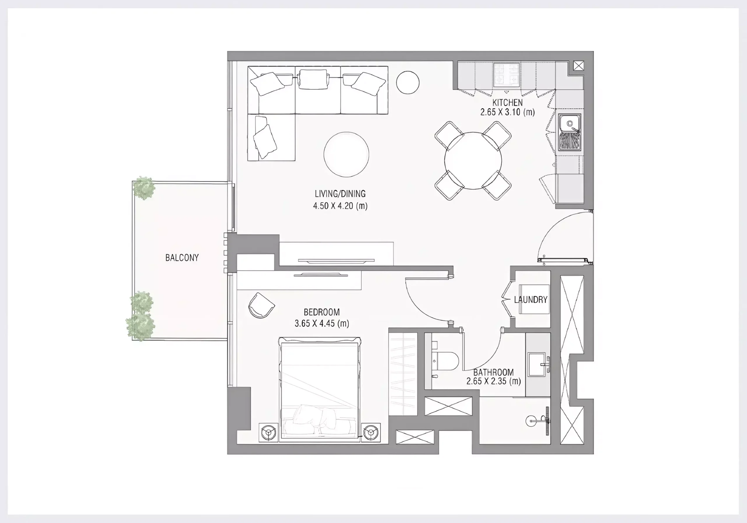1 Bedroom