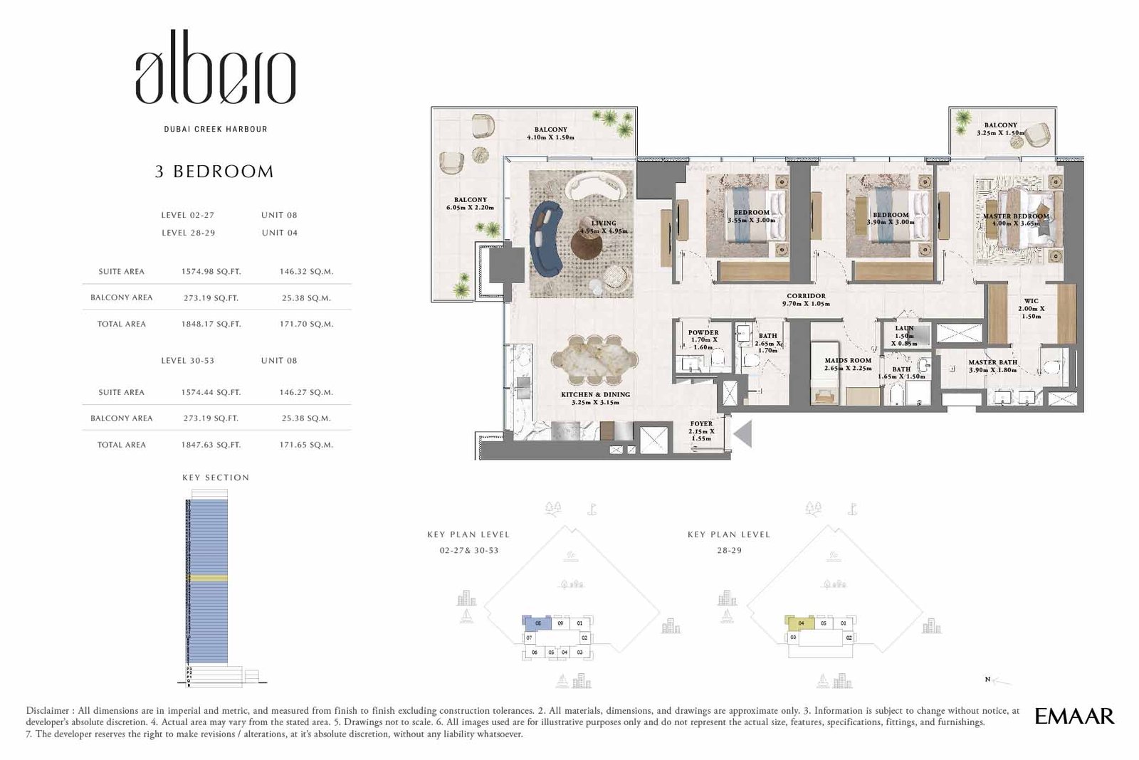 3 Bedrooms