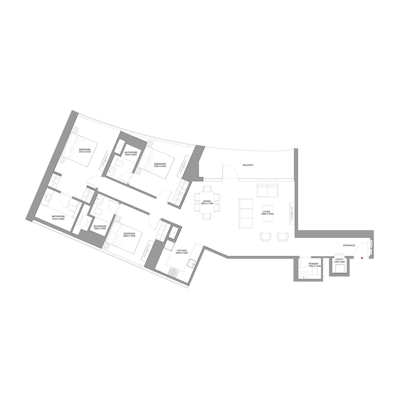 3 Bedrooms