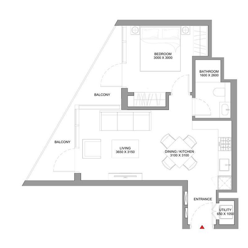1 Bedroom