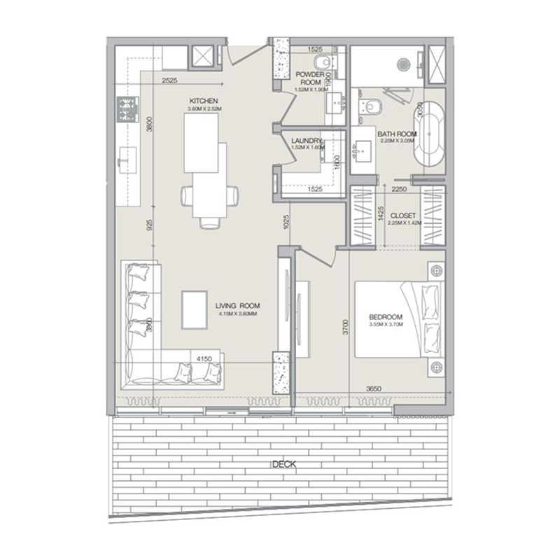 1 Bedroom