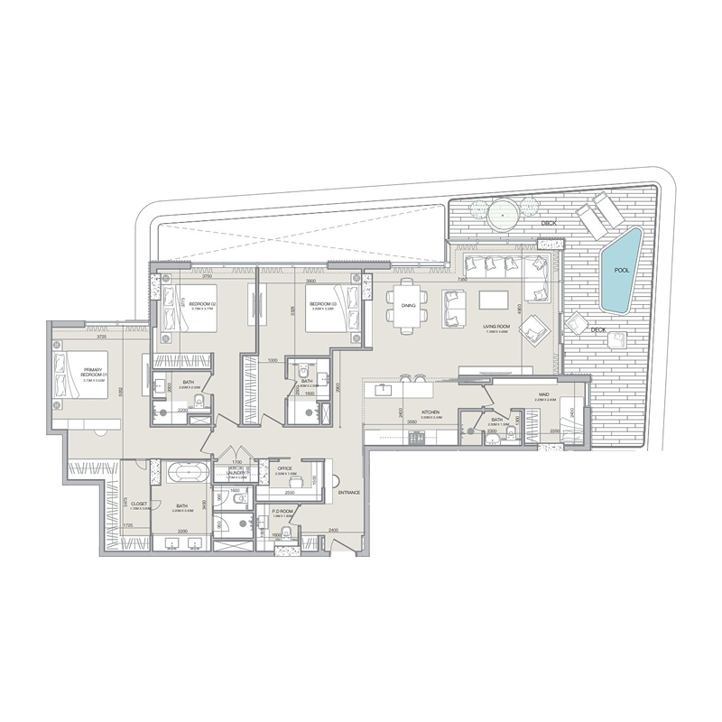 3 Bedrooms