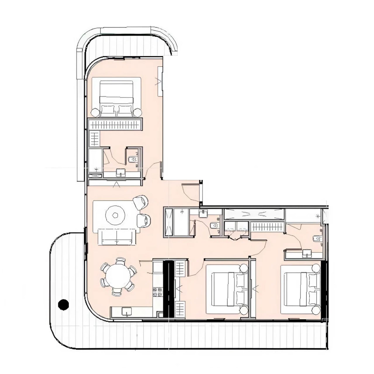 3 Bedrooms