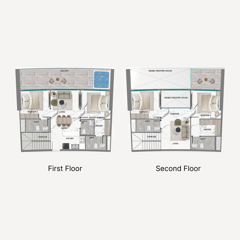 4 Bedrooms