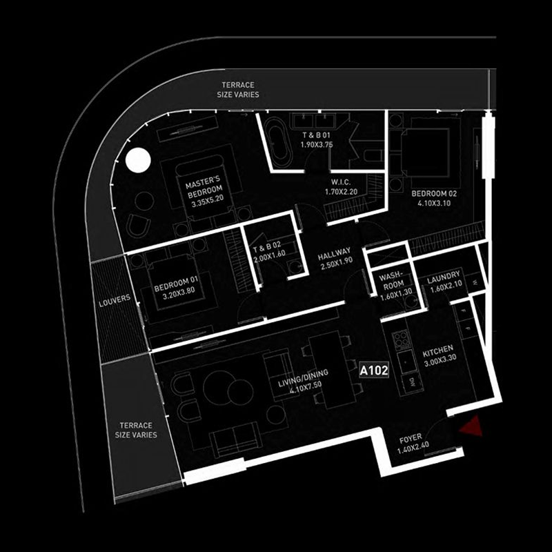 3 Bedrooms
