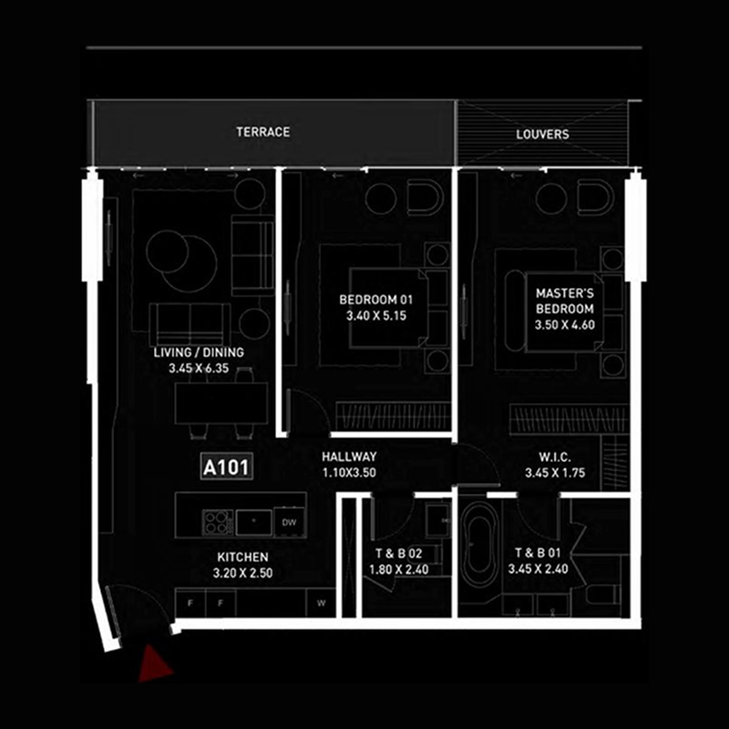 2 Bedrooms