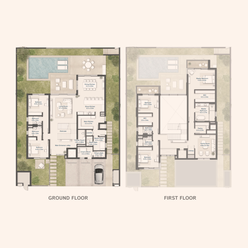 5 Bedrooms