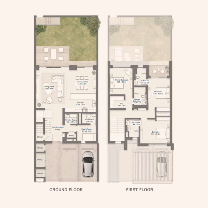 3 Bedrooms