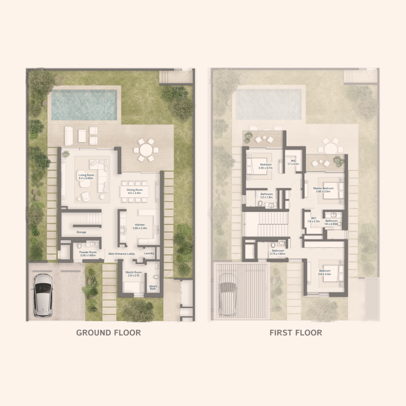 3 Bedrooms