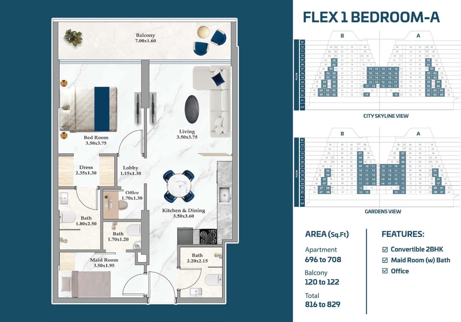 1 Bedroom