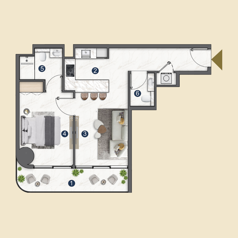 1 Bedroom