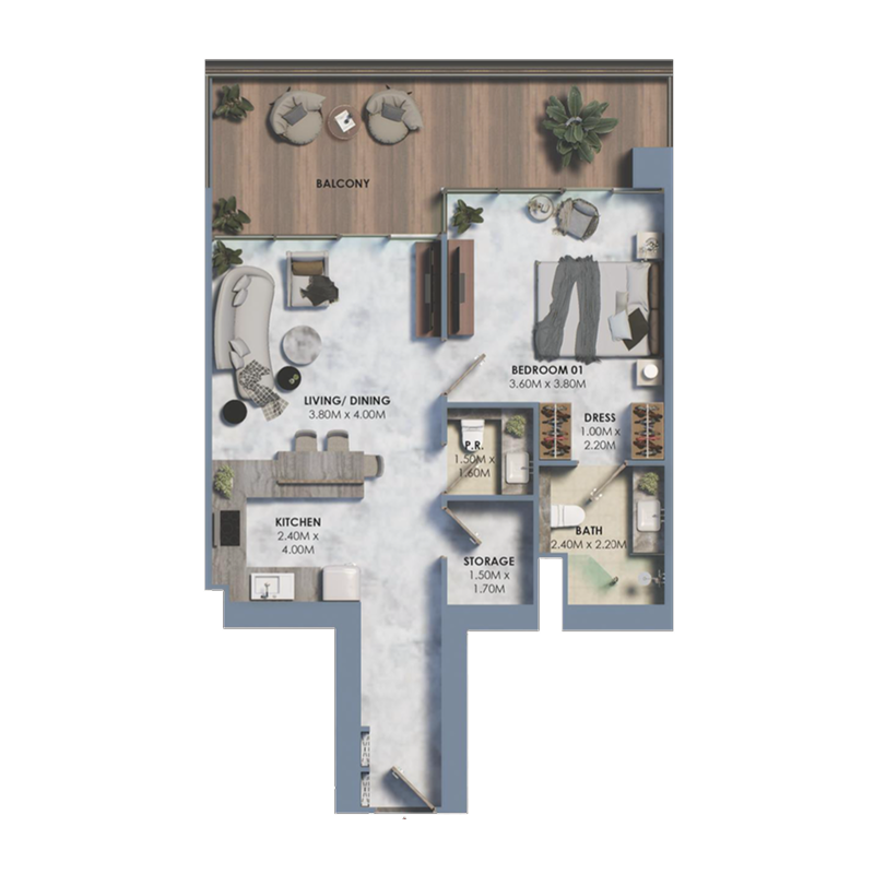 1 Bedroom