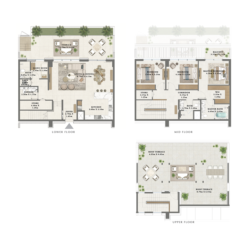 3 Bedrooms