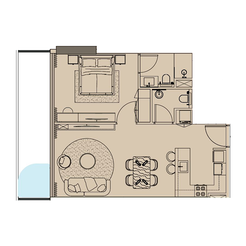 1 Bedroom