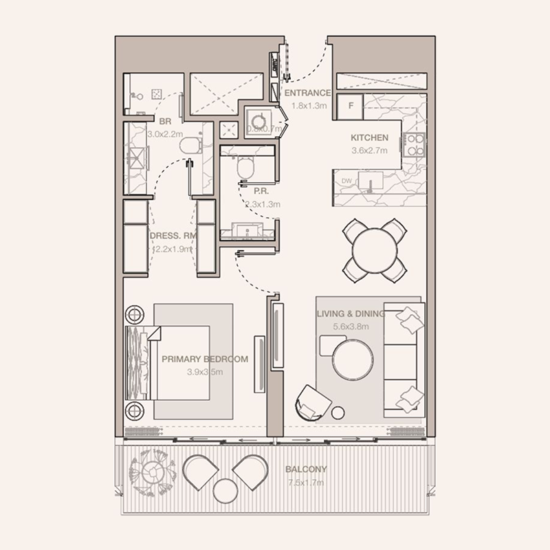 1 Bedroom