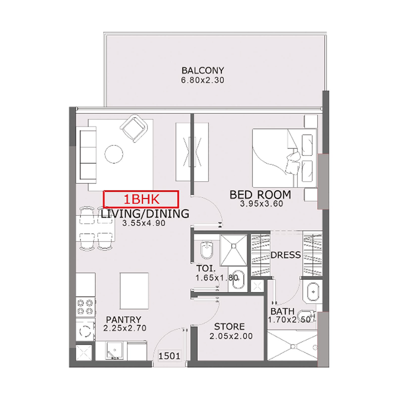 2 Bedrooms
