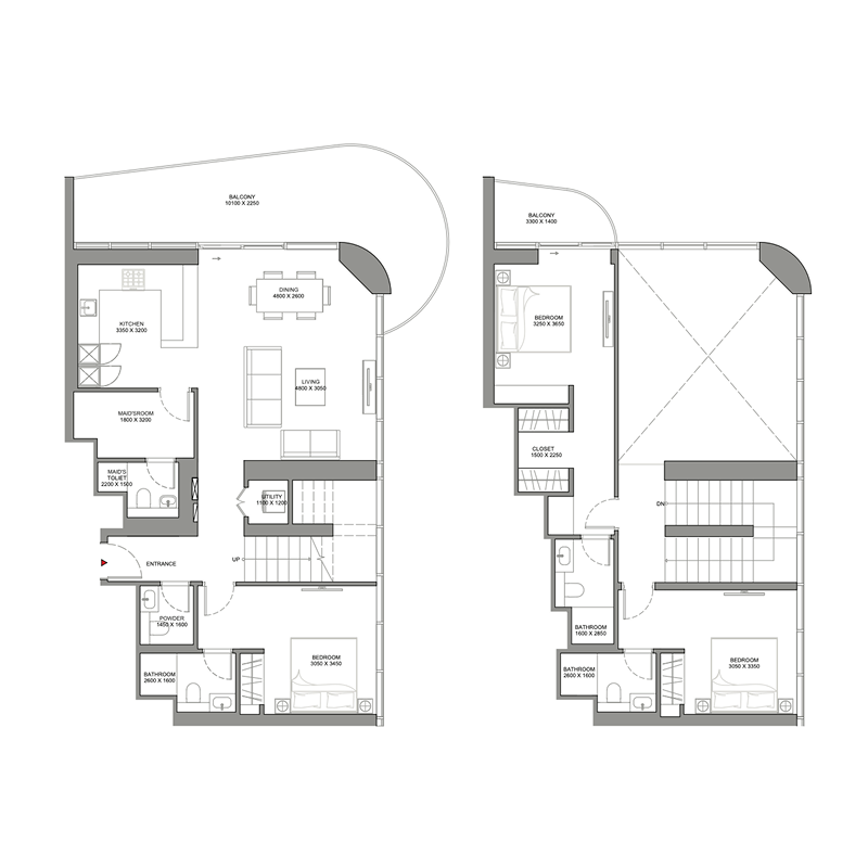 3 Bedrooms