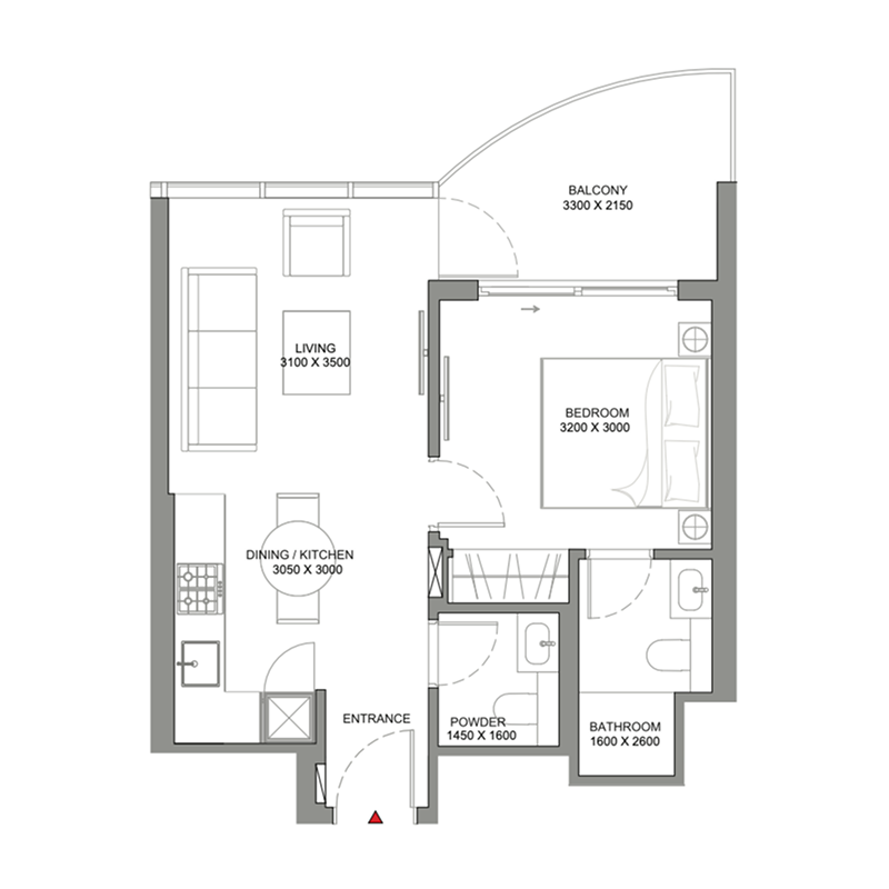 1 Bedroom