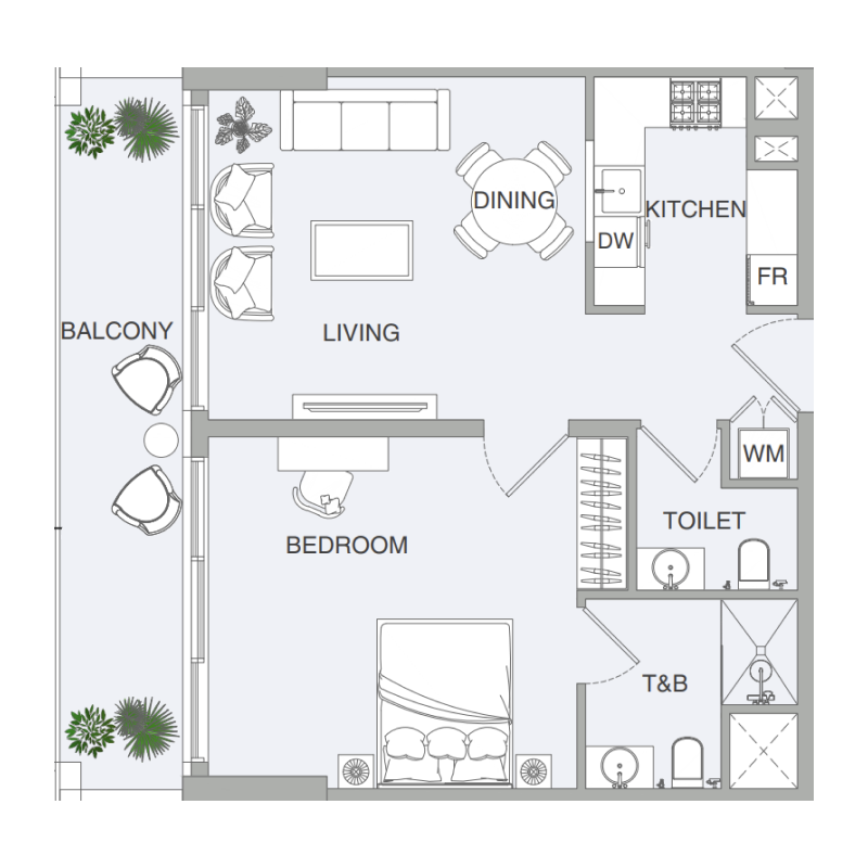 1 Bedroom