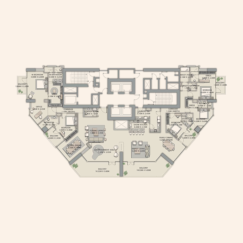 5 Bedrooms