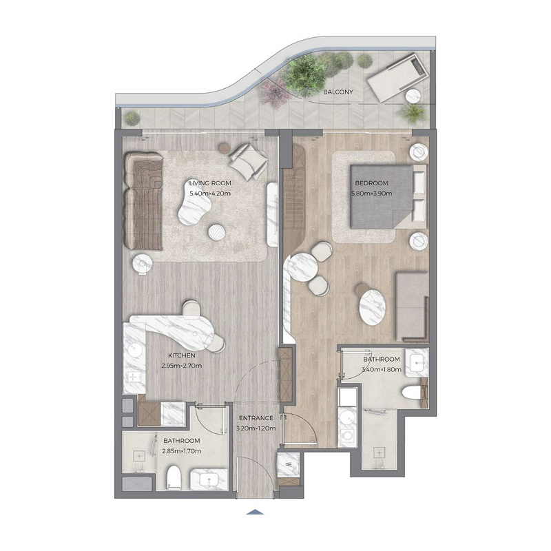 1 Bedroom