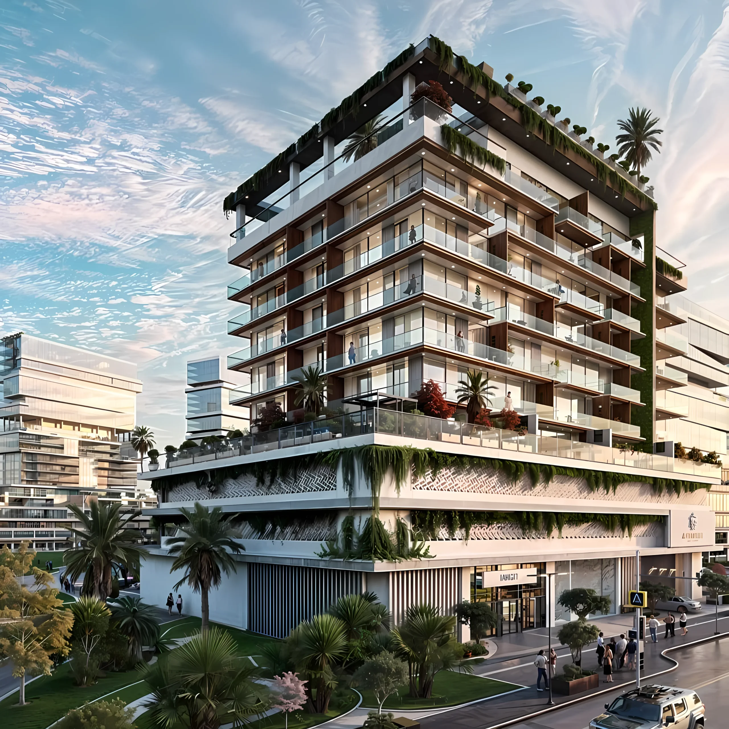 Wohnung in Dubai Land Residence Complex, 4Direction Developers
