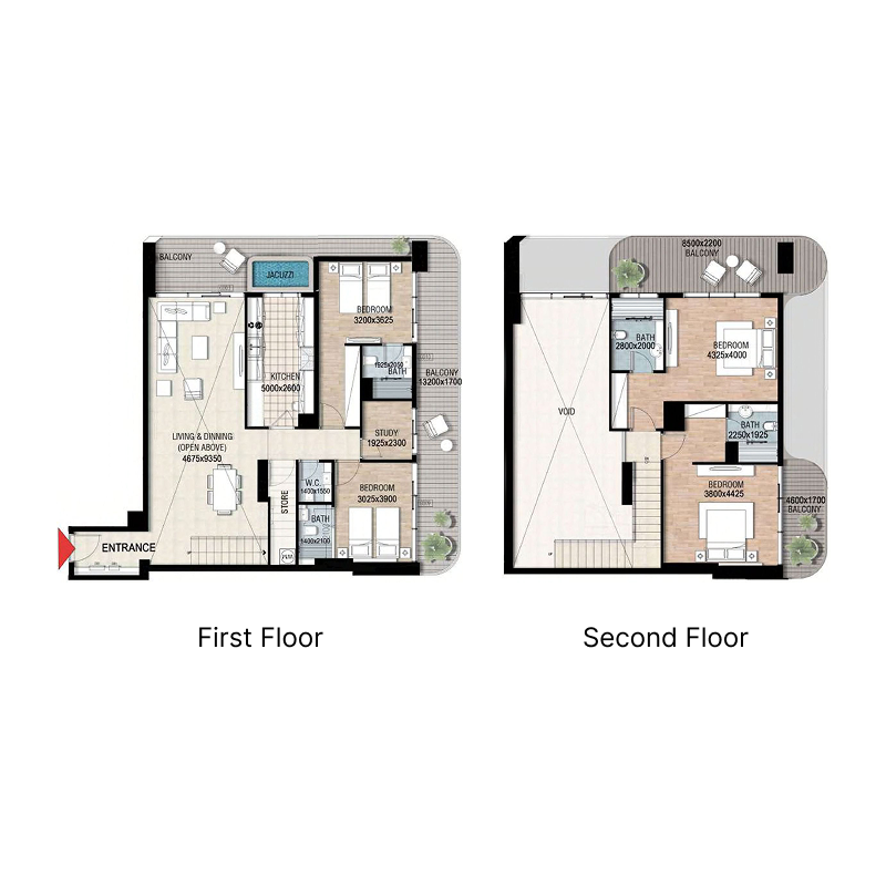 4 Bedrooms