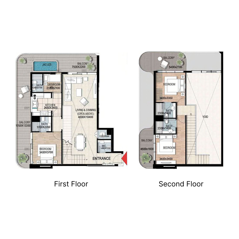3 Bedrooms