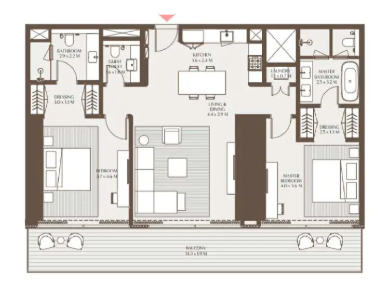 2 Bedrooms