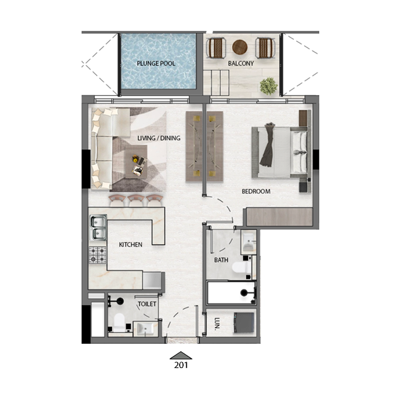 1 Bedroom
