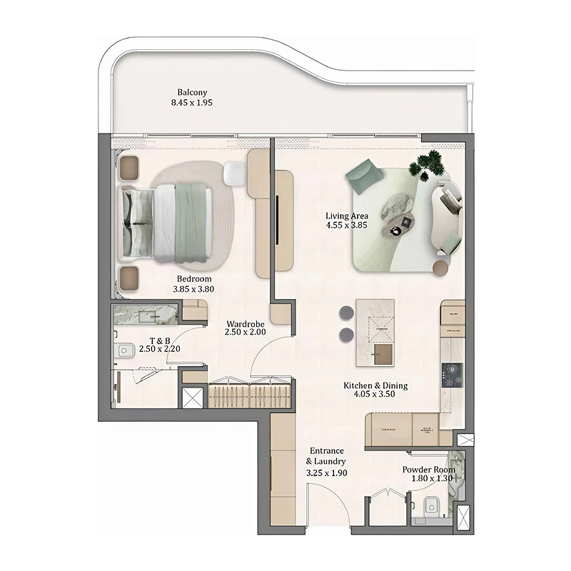 1 Bedroom