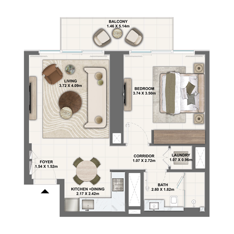 1 Bedroom