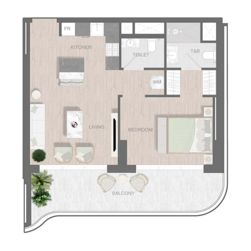 1 Bedroom