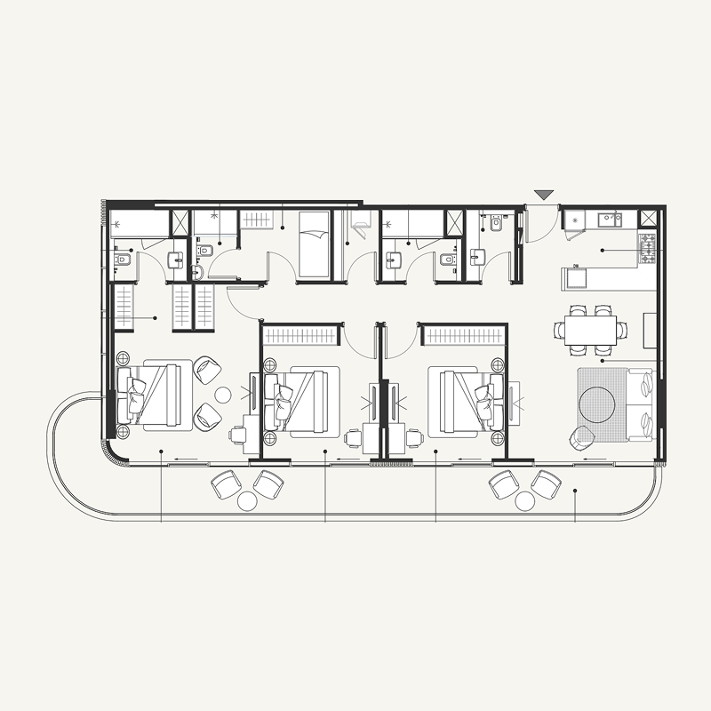 3 Bedrooms