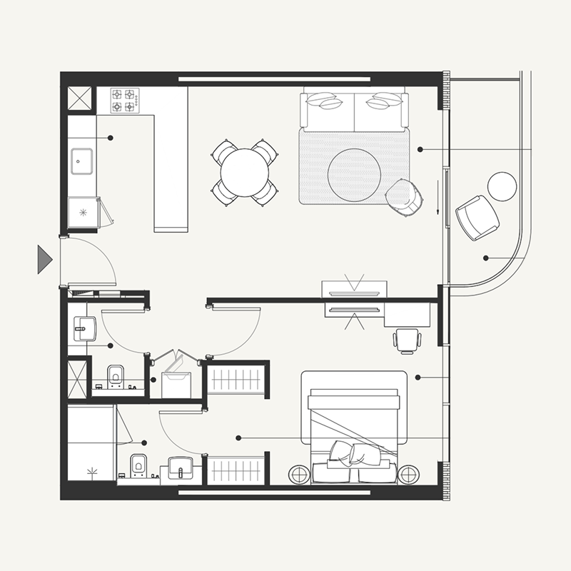 1 Bedroom