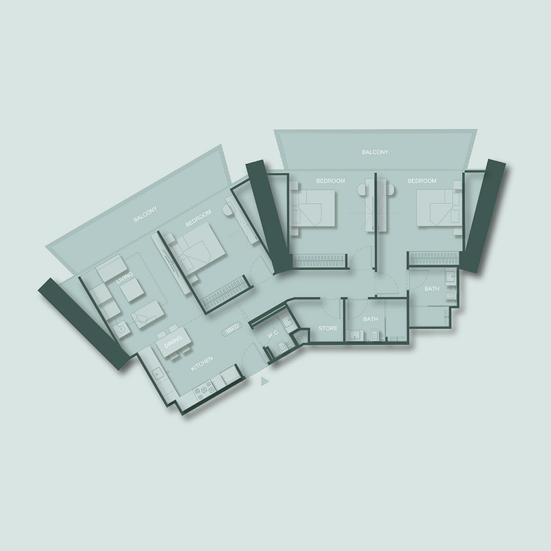 3 Bedrooms