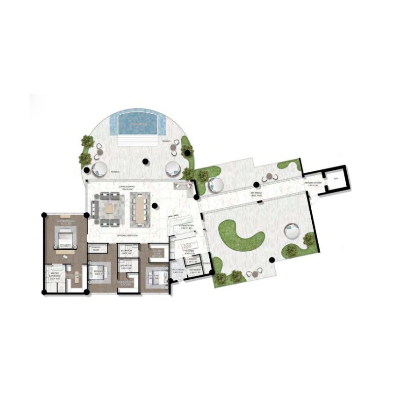 3 Bedrooms