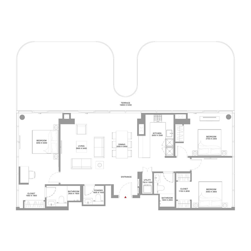 3 Bedrooms