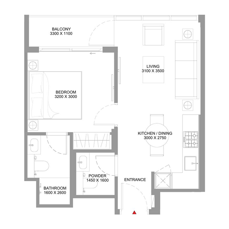 1 Bedroom