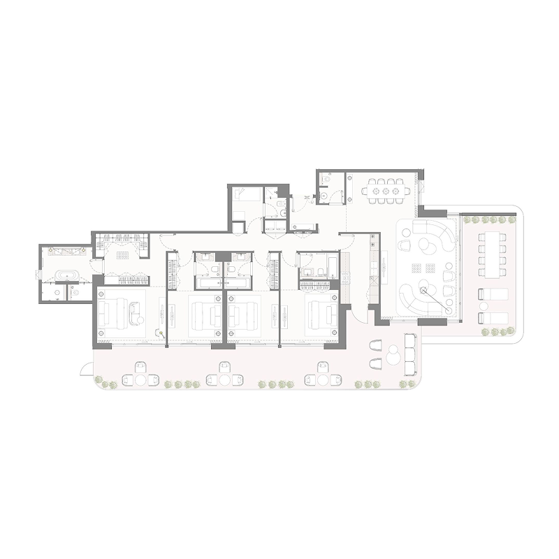 4 Bedrooms