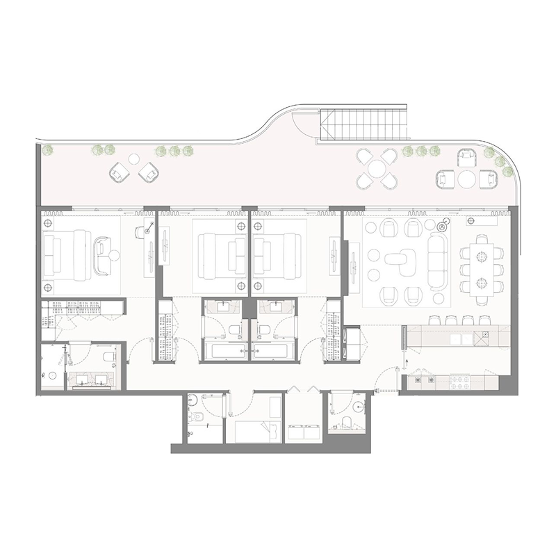 3 Bedrooms