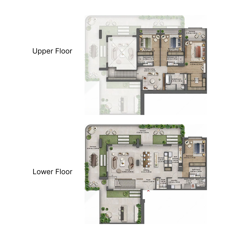 4 Bedrooms