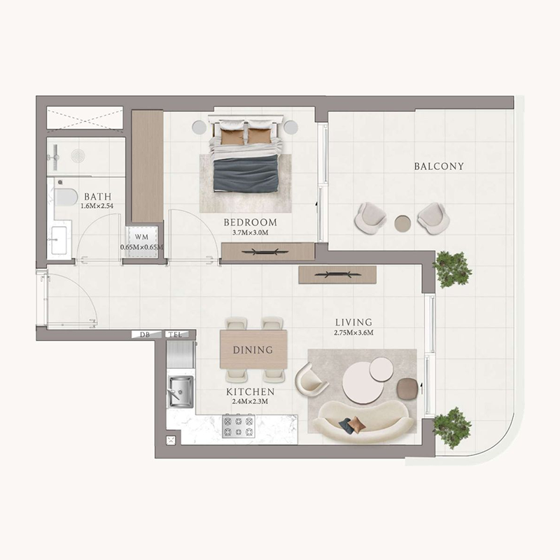 1 Bedroom