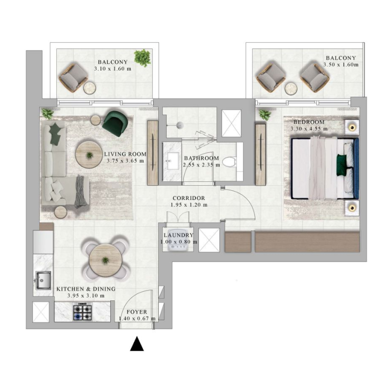 1 Bedroom