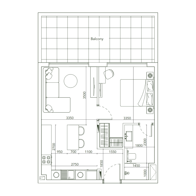 1 Bedroom