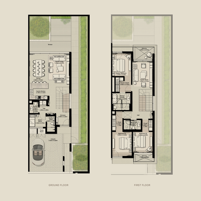 3 Bedrooms