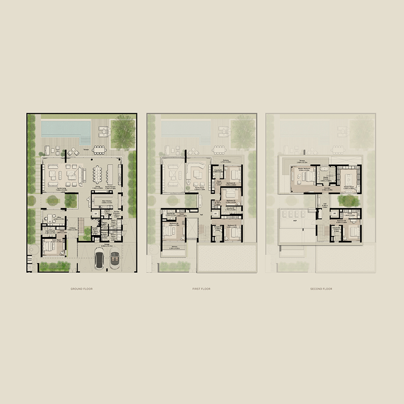7+ Bedrooms