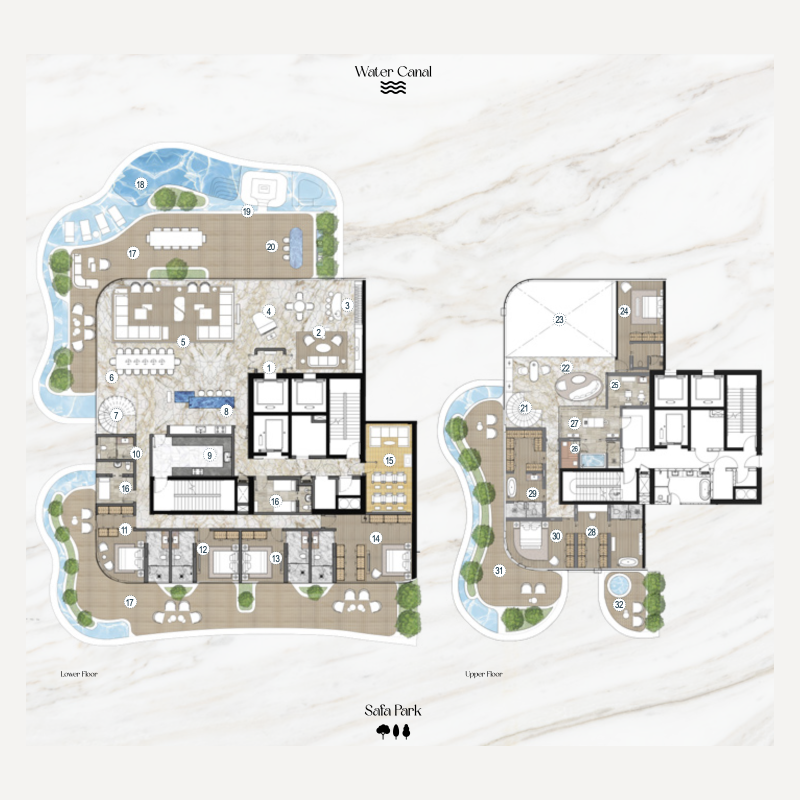 6 Bedrooms
