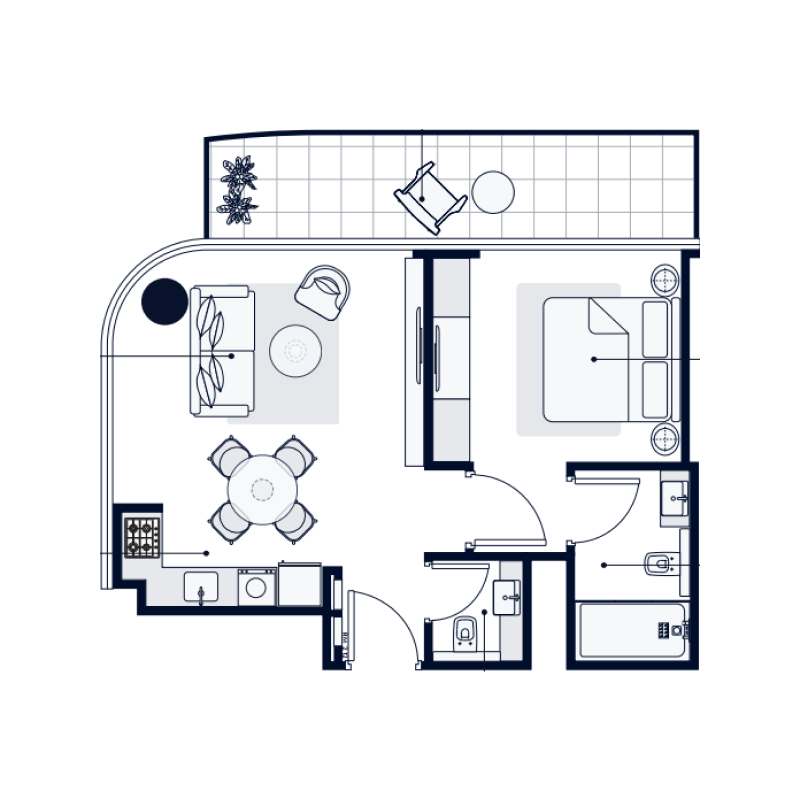 1 Bedroom